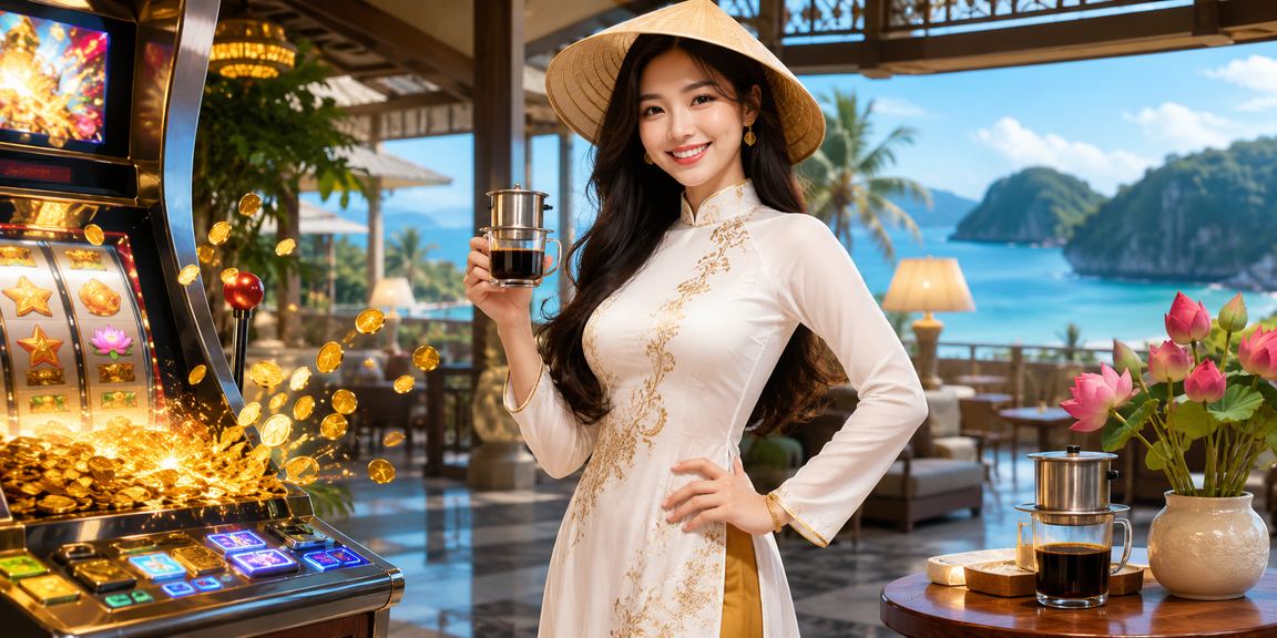 Người chơi Hà Nội trải nghiệm slot game trên điện thoại tại quán cà phê