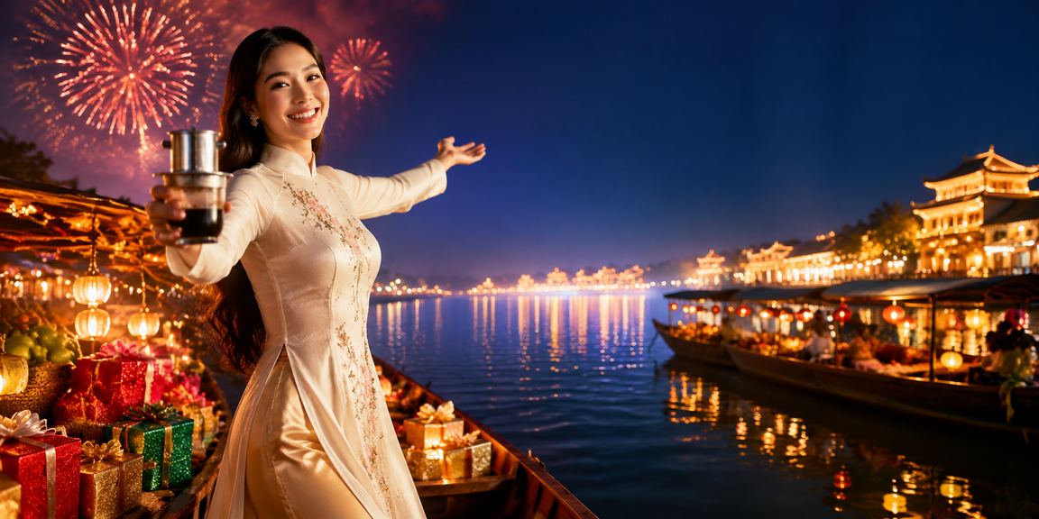 Người dùng tại Huế ngồi quán cà phê xem thông tin cá cược và game trên điện thoại