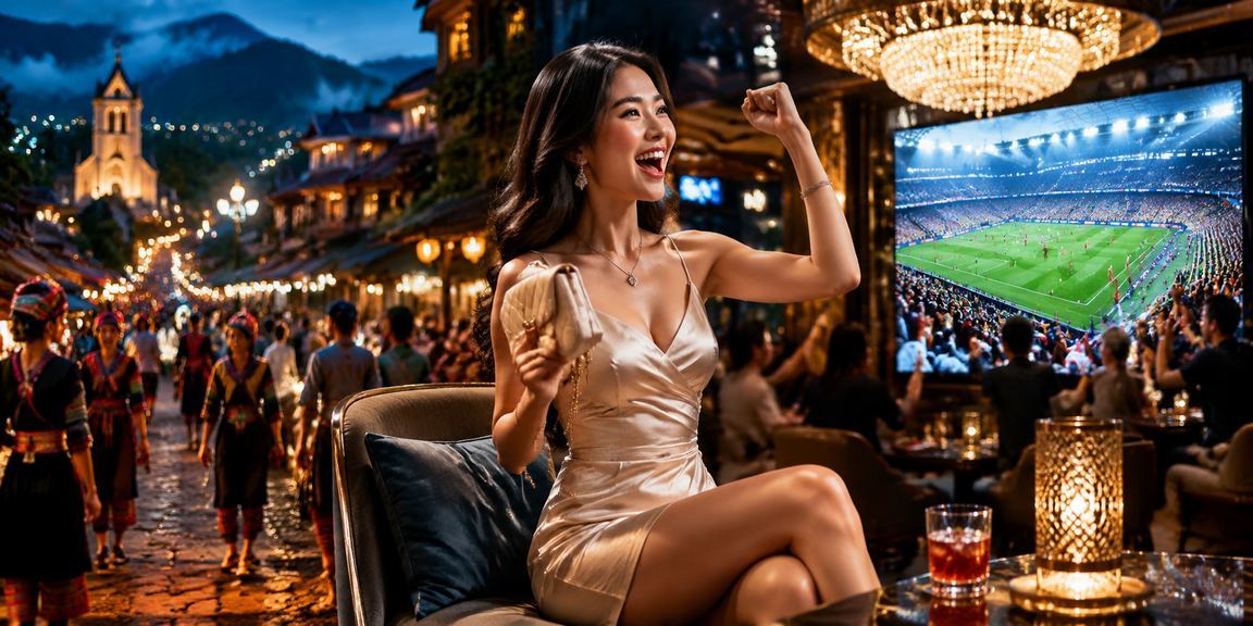 Người dùng trẻ tại Sa Pa truy cập nền tảng cá cược trực tuyến qua điện thoại giữa thiên nhiên