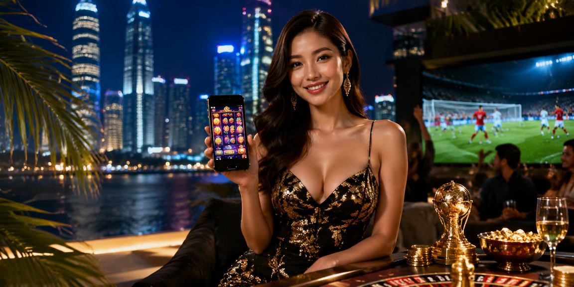 Không gian casino trực tuyến Việt Nam với màn hình hiển thị nhiều trò chơi